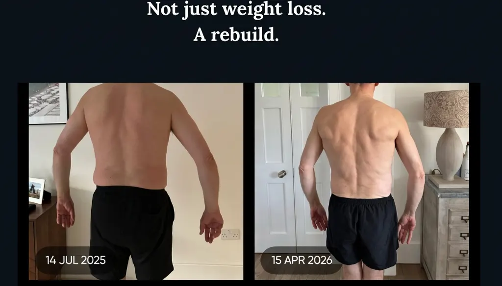 Back view comparison